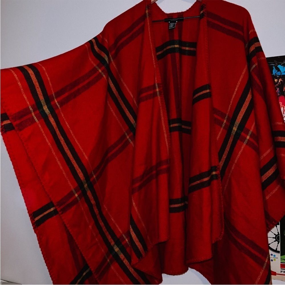 Plaid Flannel Shawl - Picture 8 of 11